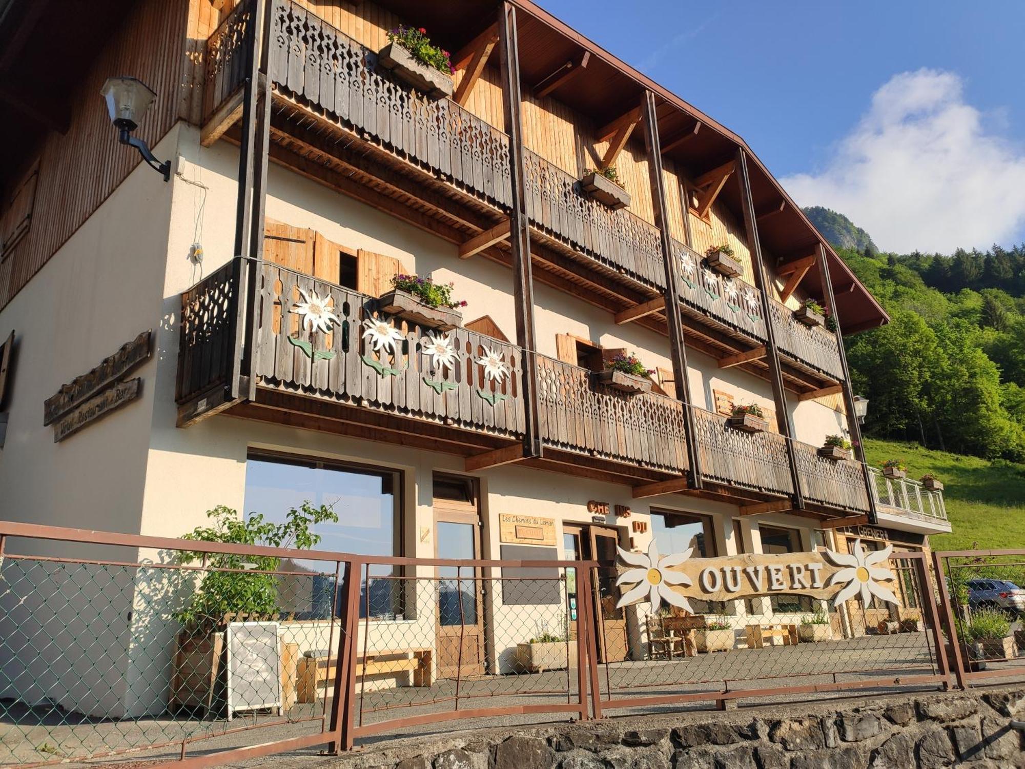 Les Chemins Du Leman Hotel Novel Luaran gambar
