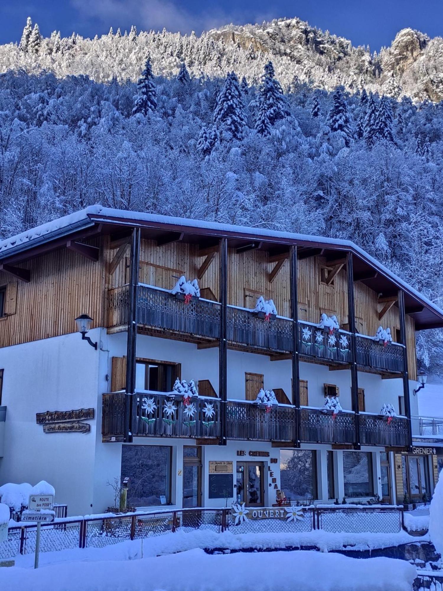 Les Chemins Du Leman Hotel Novel Luaran gambar